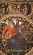 Luca Signorelli The Madonna and the Nino with prophets France oil painting artist